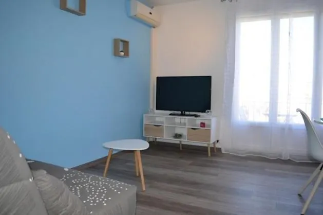 Apartamento La Douceur De La Mediterannee - 4 Personnes Avec Parking Clim Et Balcon - Vue